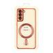 Чохол Wave TPU Metallic with Magsafe для Samsung Galaxy S21 (G991) Black 555-00214 фото 4