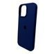 Силіконовий чохол для iPhone 16 Pro Max Navy Blue 666-01281 фото 4