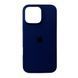 Силіконовий чохол для iPhone 16 Pro Max Navy Blue 666-01281 фото 1