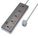 Сетевой удлинитель BOROFONE BAC5A Lord 5 position socket(PD20W/1C3A)(EU) Black 656-03202 фото 1