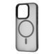 Чехол WAVE Matte Insane Case with Magnetic Ring для iPhone 15 Plus Gray 656-07853 фото 1