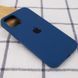 Чехол Silicone Case Full Protective для Apple iPhone 14 Plus (6.7") Navy Blue 555-04052 фото 2