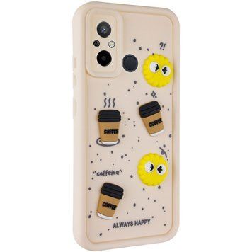Чохол TPU Toys Case для Xiaomi Redmi 12C / Poco C55 Sand/Always Happy 777-03853 фото