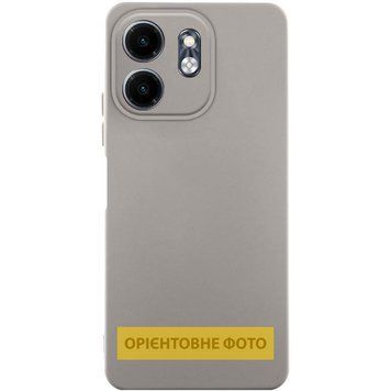 Чехол TPU GETMAN Liquid Silk Full Camera для TECNO Spark Go 2 Серый / Lavender ILSO-00000084935-6 фото