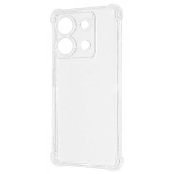 Чехол WXD Силикон 0.8 mm HQ Xiaomi Redmi Note 13 5G Прозрачный 777-00699 фото