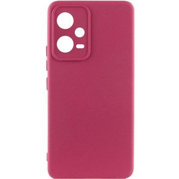 Чохол Silicone Cover Lakshmi Full Camera для Xiaomi Poco X5 5G / Redmi Note 12 5G Marsala 777-06993 фото