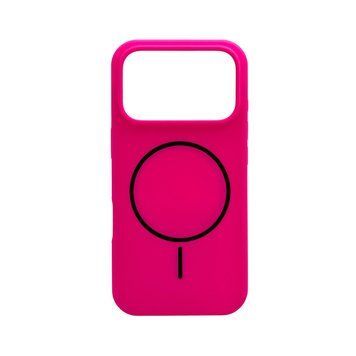 Чехол для смартфона Silicone Case Magnetic для Apple iPhone 17 Pro Max Shiny Pink 666-04167 фото