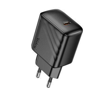 Сетевое зарядное устройство HOCO CS24A 25W (1C) charger (EU) Black 209-00362 фото