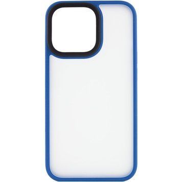 TPU+PC чохол Metal Buttons для Apple iPhone 15 (6.1") Блакитний 777-08279 фото