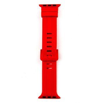 Ремешок для Apple Watch Band Silicone Shine 38/40/41 mm Red 212-02067 фото