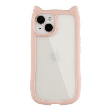 Чехол TPU+PC Cat Ears Case для iPhone 13 Pink 757-01076 фото