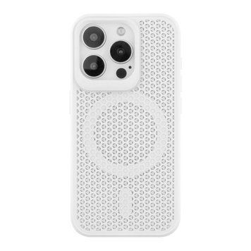 Чохол TPU+PC AeroCool with MagSafe для iPhone 15 Pro White 757-00568 фото