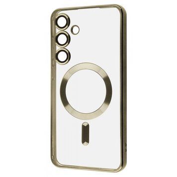 Чехол WAVE Metal Color Case with Magnetic Ring для Samsung Galaxy S25 Gold 656-08012 фото