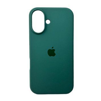 Силиконовый чехол для iPhone 16 Pine Green 666-01178 фото