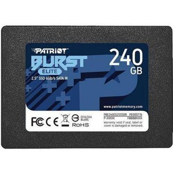 Накопитель SSD Patriot Burst Elite 240GB 2.5" 7mm SATAIII TLC 3D PBE240GS25SSDR фото