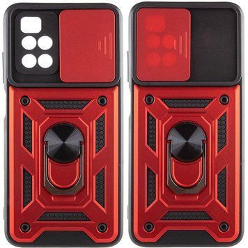 Ударопрочный чехол Camshield Serge Ring для Xiaomi Redmi 10 Red 777-04644 фото
