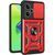 Ударостійкий чохол Camshield Serge Ring для Xiaomi Poco M6 Pro 5G Red 777-04357 фото