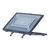 Накладка TPU+PC Hex Shield для MacBook Pro 13" 2018/2020/2022 (A2338/A2289/A2251/A1989) Dark blue 777-07804 фото