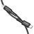 Кабель ACEFAST C1-01 Type-C to iP 3A, 1.2m, nylon, aluminum connectors, Black 6974316280484 фото