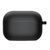 Силиконовый футляр с микрофиброй для наушников Airpods 4 Black 203-00373 фото