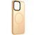 TPU+PC чохол Metal Buttons with MagSafe Colorful для Apple iPhone 13 (6.1") Orange 555-03071 фото