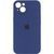 Чехол Silicone Case Full Size with Frame для iPhone 15 Plus Deep Navy 208-05059 фото