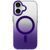 Чохол TPU+PC Phantom with MagSafe для Apple iPhone 16 (6.1") Purple 555-02971 фото