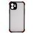 Силиконовый чехол TOTU Armor with Frame для iPhone 12 Черный 208-01011 фото
