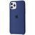 Силиконовый чехол для iPhone 11 Pro Navy Blue 208-00290 фото