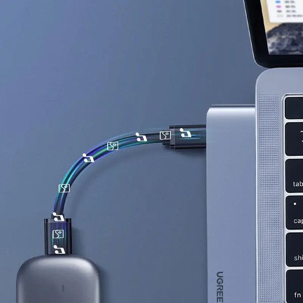 USB-Хаб UGREEN CM251 Dual USB-C To HDMI+3*USB 3.0 A+Type C Female Converter UGR-60559 фото
