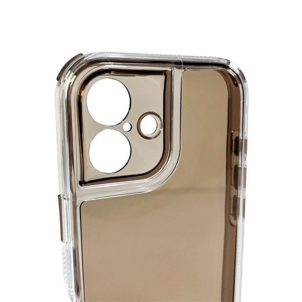 Протиударний чохол для смартфона Space III для iPhone 16 Tea Brown 666-01993 фото