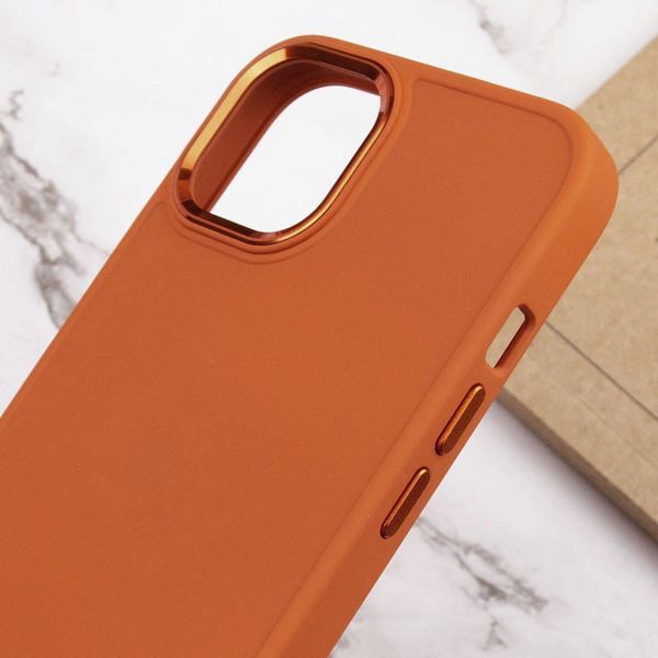 Чохол TPU Bonbon Metal Style для Apple iPhone 12 Pro Max (6.7") Papaya 208-06130 фото