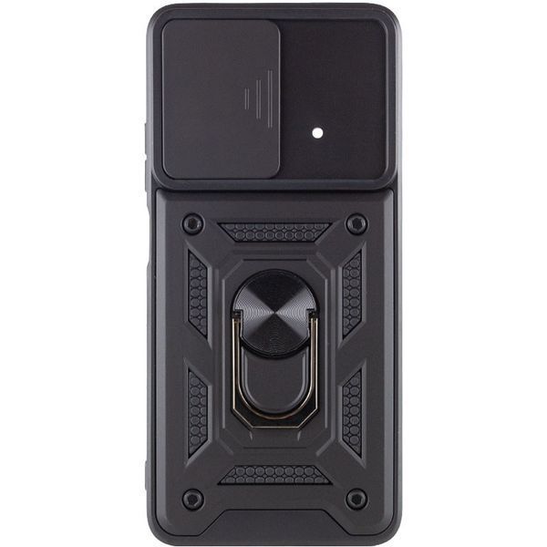 Ударостійкий чохол Camshield Serge Ring для Xiaomi Poco X4 Pro 5G Black 777-04623 фото