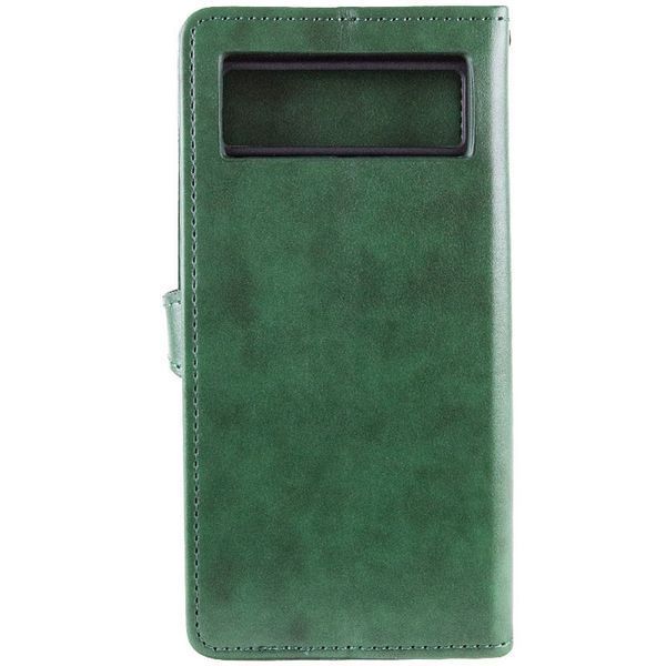 Шкіряний чохол-книжка GETMAN Gallant (PU) для Google Pixel 6a Green 777-06353 фото