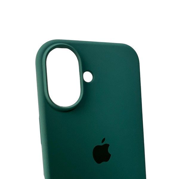 Силіконовий чохол для iPhone 16 Pine Green 666-01178 фото
