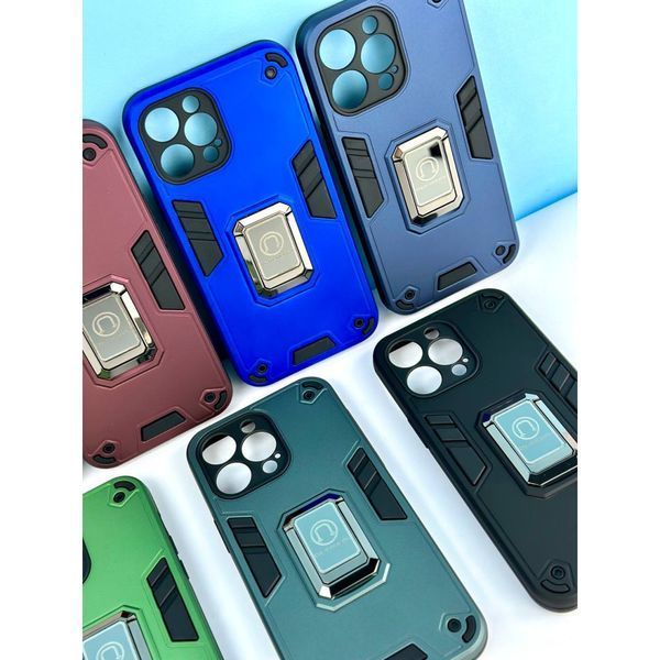 Чохол Iron Warriors Separate Camera для iPhone 12 Pro Max Бордовий 208-04423 фото