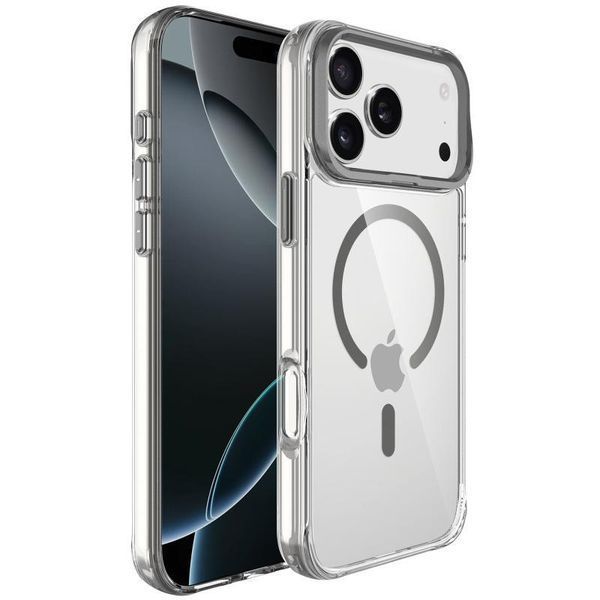 Чехол TPU Space Case Apex with MagSafe для Apple iPhone 17 Pro Max (6.9") Grey 777-08078 фото