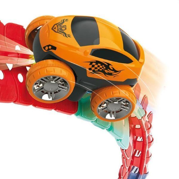 Интерактивный трек с инерционной машинкой SHT 188 Changeable Trak (92pcs/1CAR) 656-03588 фото