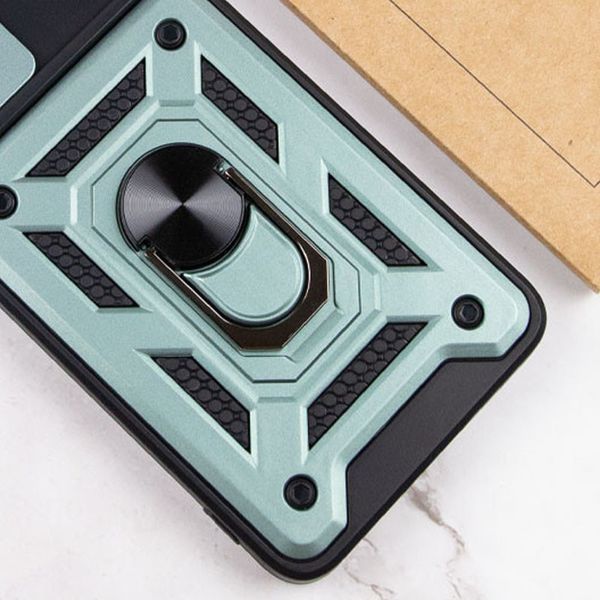 Ударостійкий чохол Camshield Serge Ring для Samsung Galaxy A35 Green 777-04369 фото