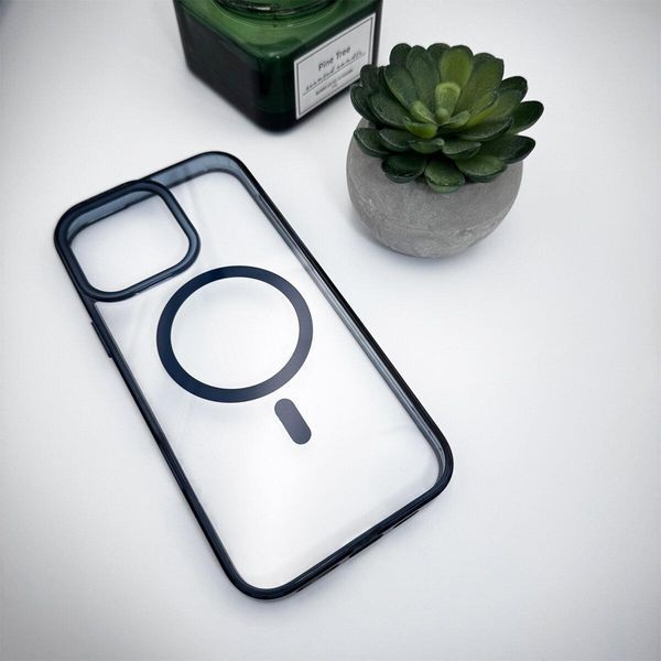 Чохол Acrilyc Colorful з MagSafe для iPhone 14 Pro Blue 666-03387 фото