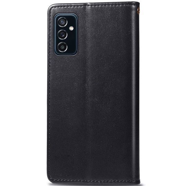 Кожаный чехол-книжка GETMAN Gallant (PU) для Samsung Galaxy A24 4G Black 777-06403 фото