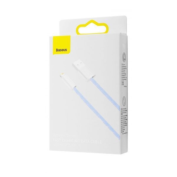 Кабель Baseus Dynamic Series Fast Charging Lightning 2.4A (2m) Blue CALD000503 фото