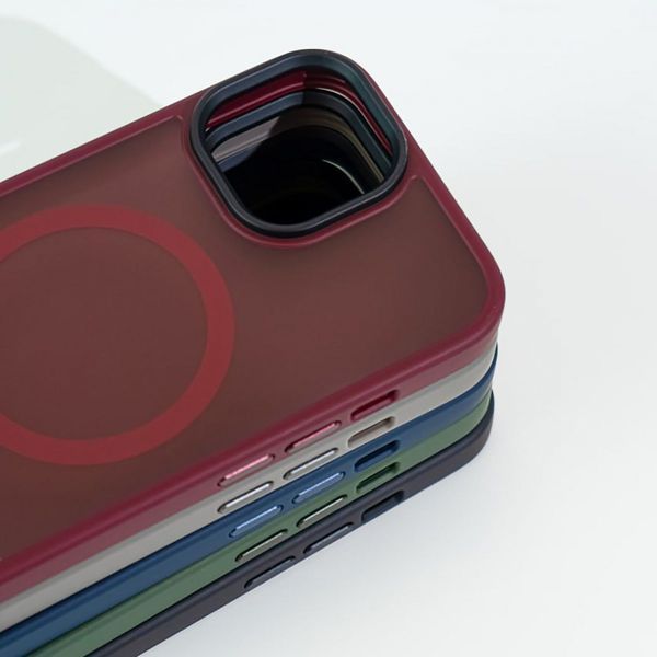 Чехол WAVE Matte Insane Case with Magnetic Ring для iPhone 15 Plus Deep purple 656-07854 фото