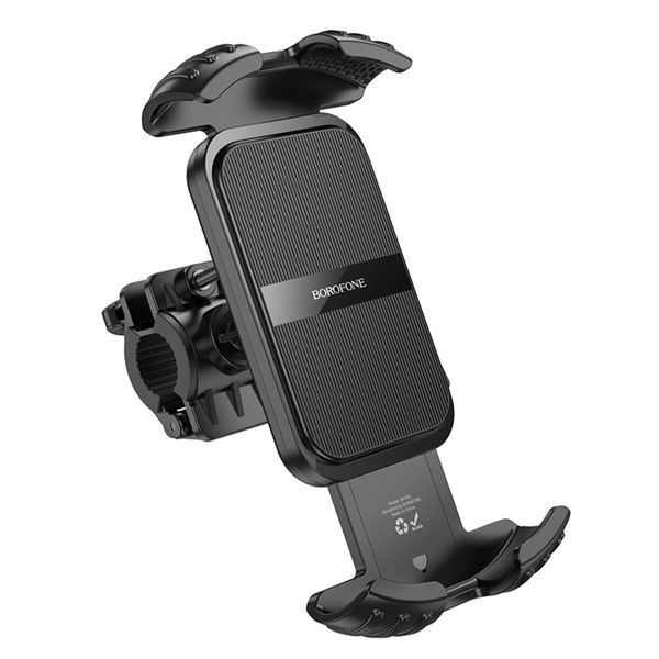 Тримач для мобільного BOROFONE BH105 Crown bicycle motorcycle universal holder Black 656-00443 фото