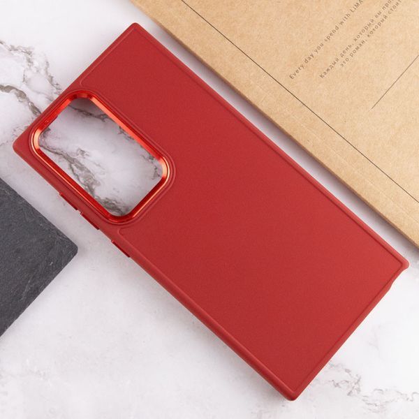 Чохол TPU Bonbon Metal Style для Samsung Galaxy S24 Ultra Red 555-02771 фото