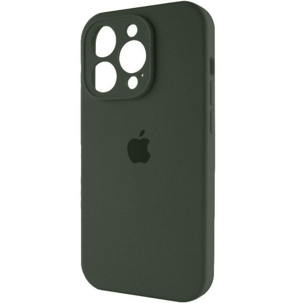 Силіконовий чохол з закритою камерою для iPhone 15 Pro Max Atrovirens 666-01124 фото