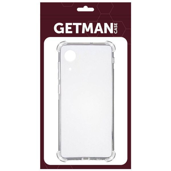 TPU чехол GETMAN Ease усиленные углы Full Camera для Samsung Galaxy A03 Core 555-02571 фото