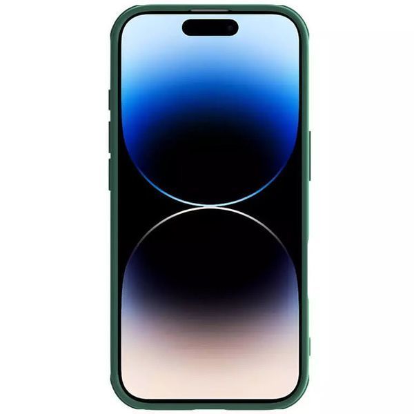Карбонова накладка Nillkin CamShield Pro для Apple iPhone 16 (6.1") Deep Green 777-08134 фото
