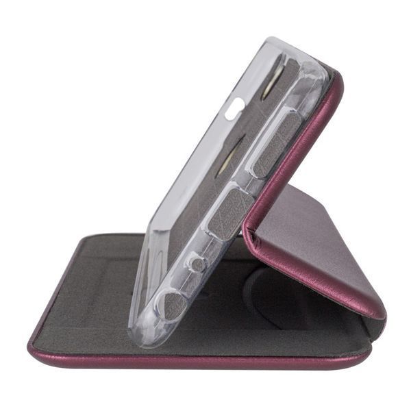 Шкіряний чохол-книжка Classy для Xiaomi Redmi Note 5 Pro / Note 5 (DC) Maroon 777-06096 фото