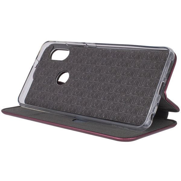 Шкіряний чохол-книжка Classy для Xiaomi Redmi Note 5 Pro / Note 5 (DC) Maroon 777-06096 фото